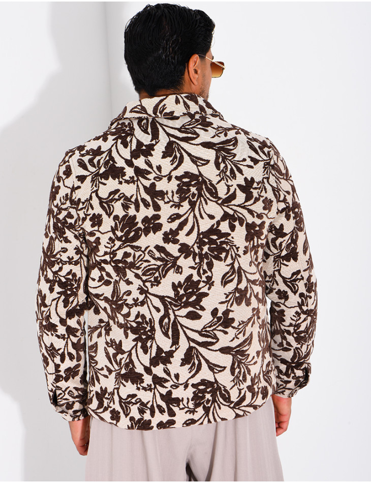 Veste homme à motifs