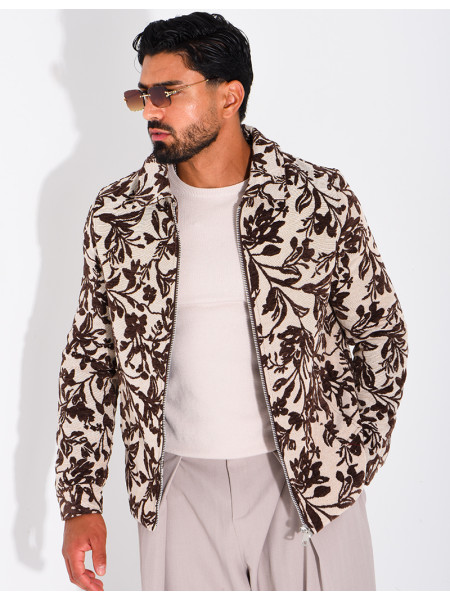 Veste homme à motifs