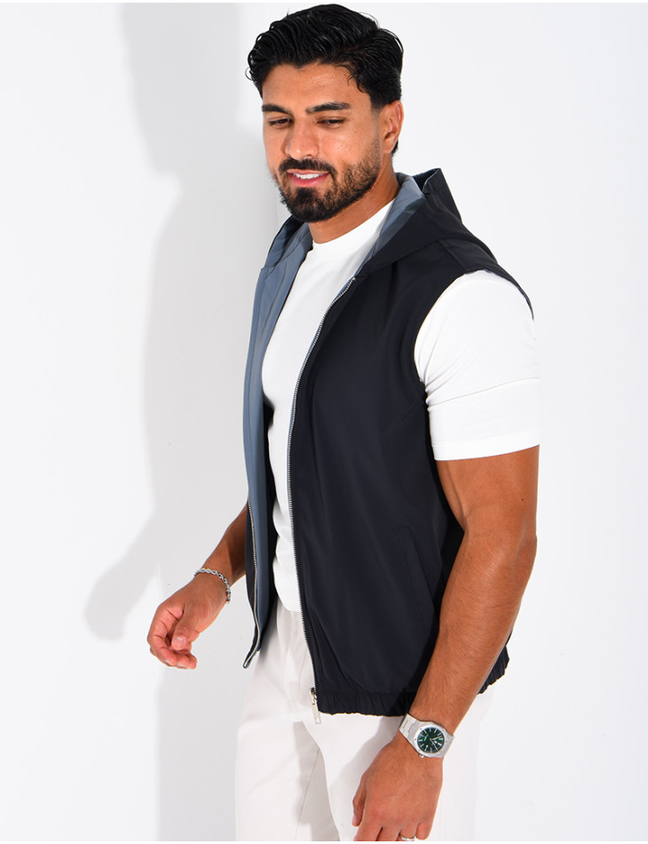 Veste homme à capuche