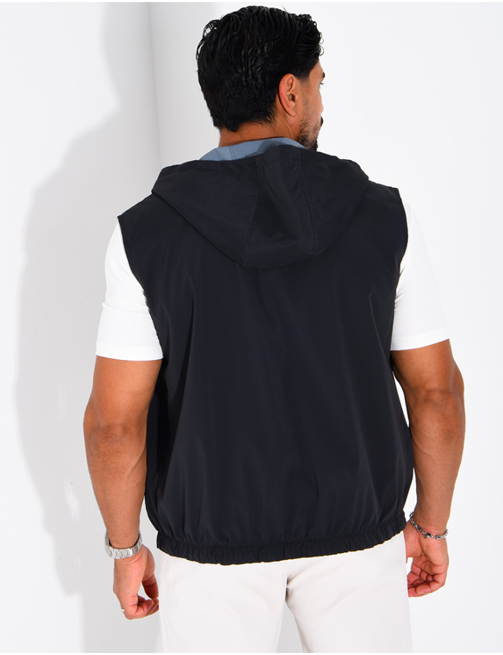 Veste homme à capuche