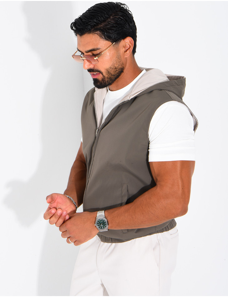 Veste homme à capuche