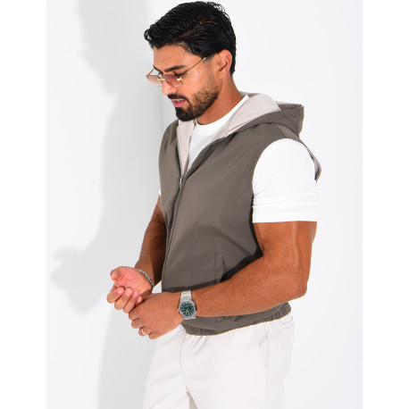 Veste homme à capuche