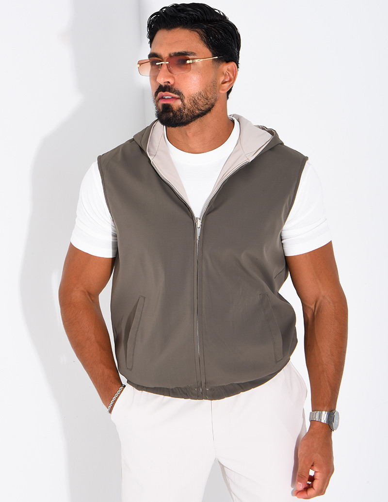 Veste homme à capuche