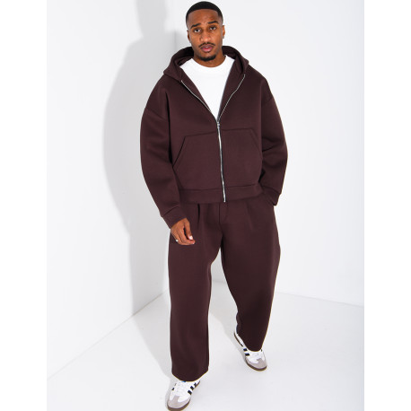 Ensemble pantalon et veste à capuche