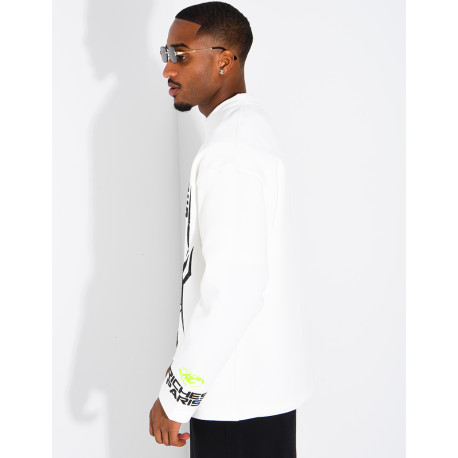 Tee-shirt manches longues "Riches Paris"