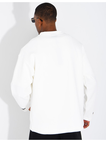 Tee-shirt manches longues "Riches Paris"