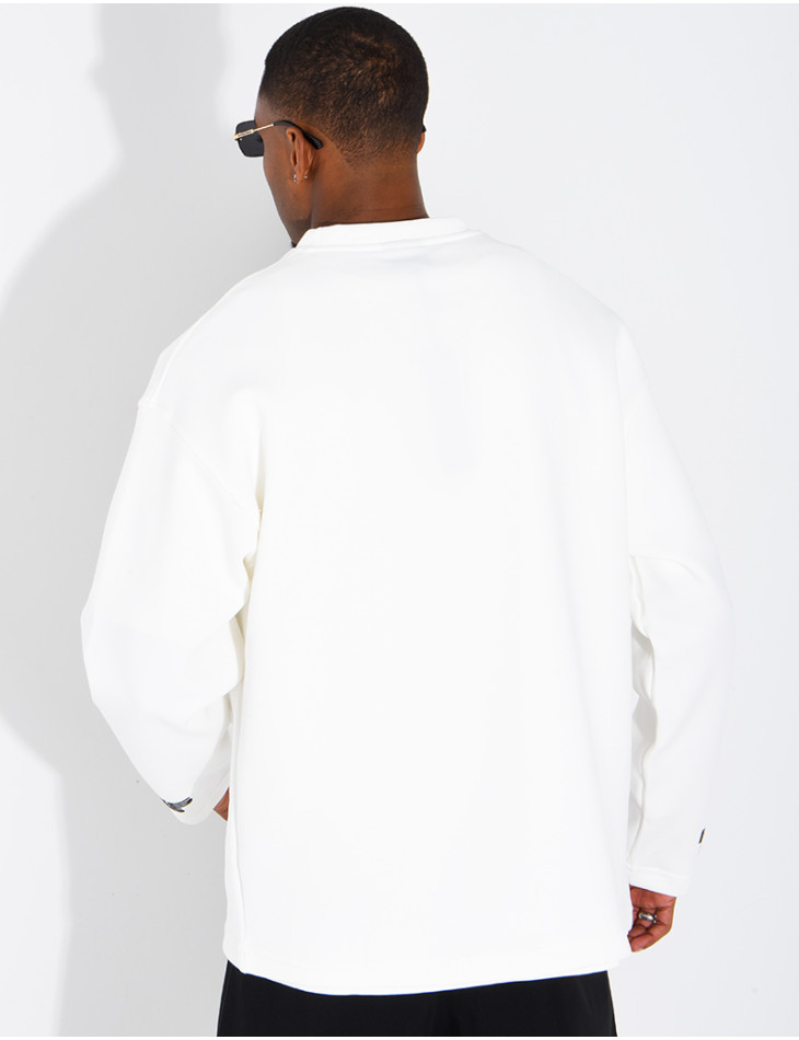 Tee-shirt manches longues "Riches Paris"