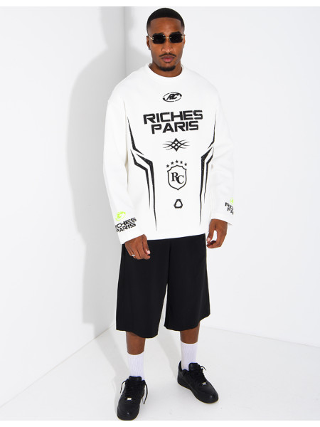 Tee-shirt manches longues "Riches Paris"