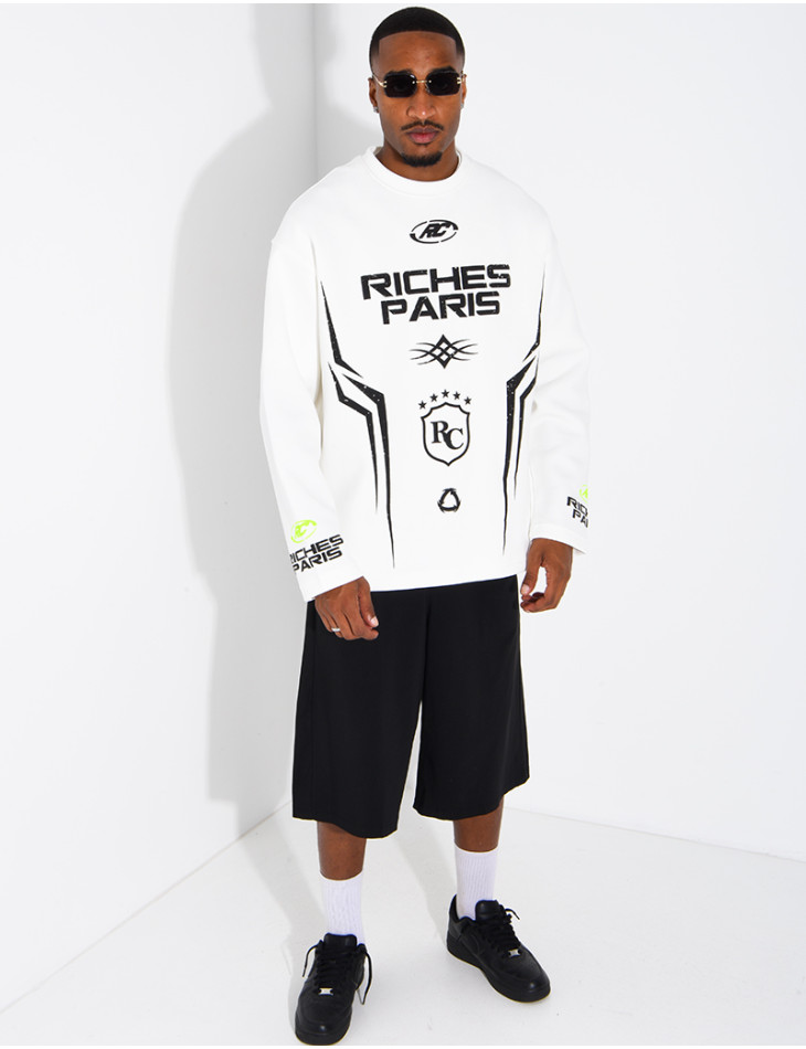 Tee-shirt manches longues "Riches Paris"