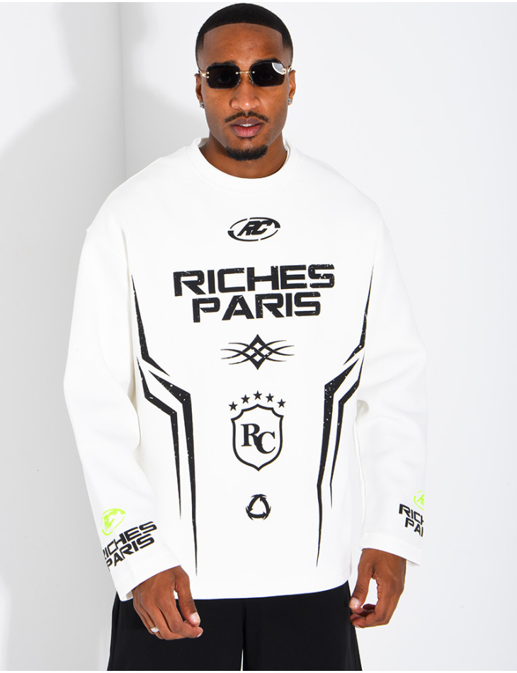 Tee-shirt manches longues "Riches Paris"