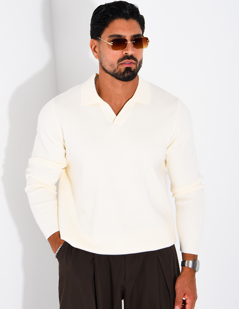 Weicher Strickpullover mit...