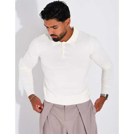 Fitted polo shirt