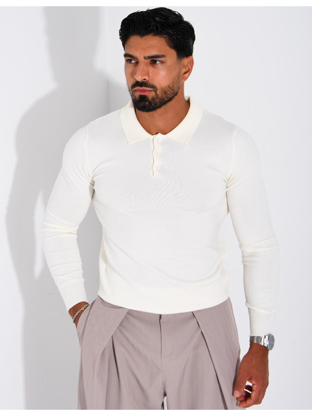 Fitted polo shirt