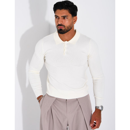 Fitted polo shirt