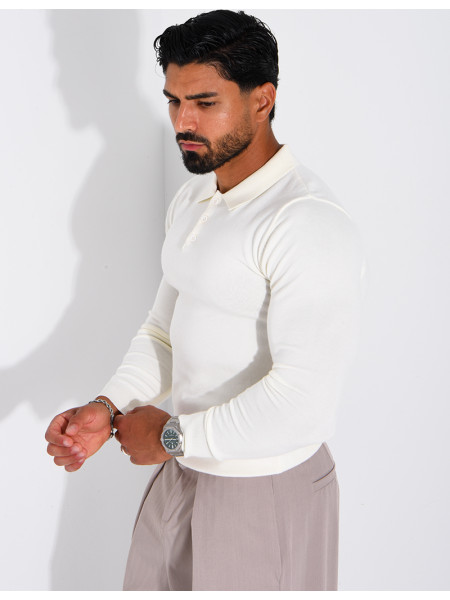 Fitted polo shirt