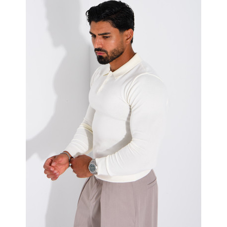 Fitted polo shirt