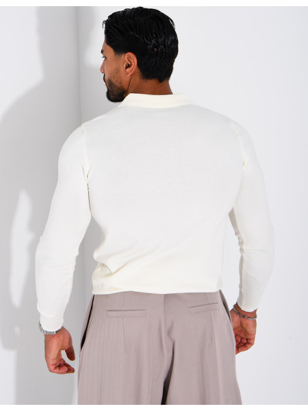 Fitted polo shirt