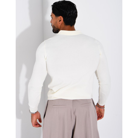 Fitted polo shirt