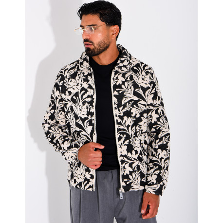 Veste homme à motifs