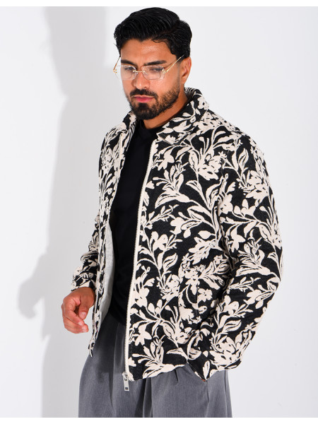 Veste homme à motifs