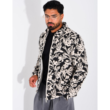 Veste homme à motifs
