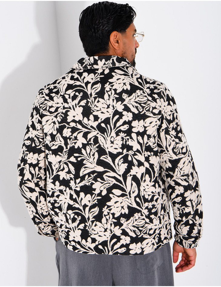 Veste homme à motifs