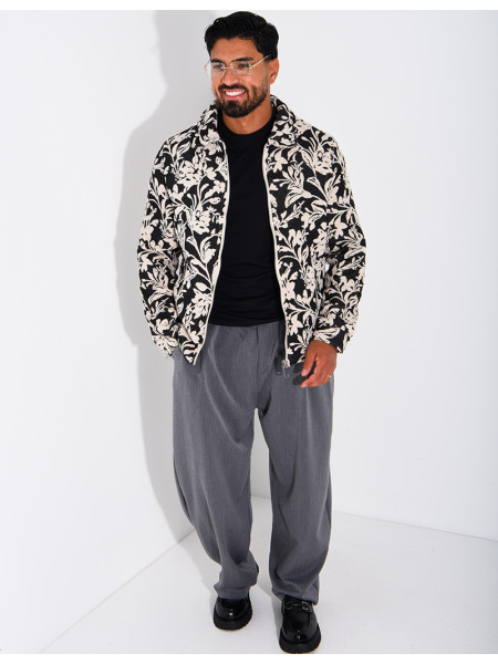 Veste homme à motifs