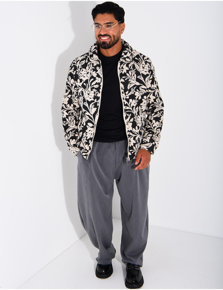 Veste homme à motifs
