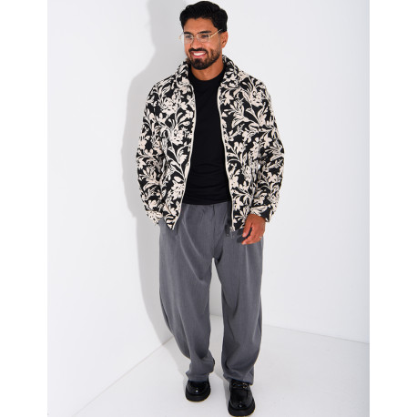 Veste homme à motifs