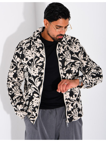 Veste homme à motifs