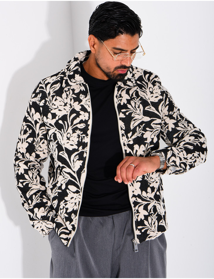 Veste homme à motifs