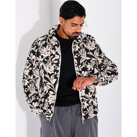 Veste homme à motifs