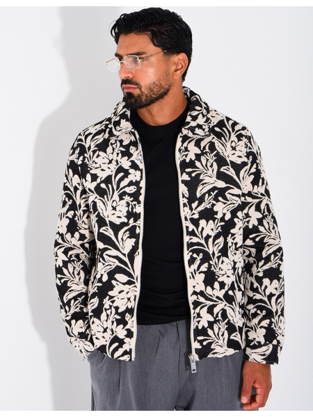 Veste homme à motifs