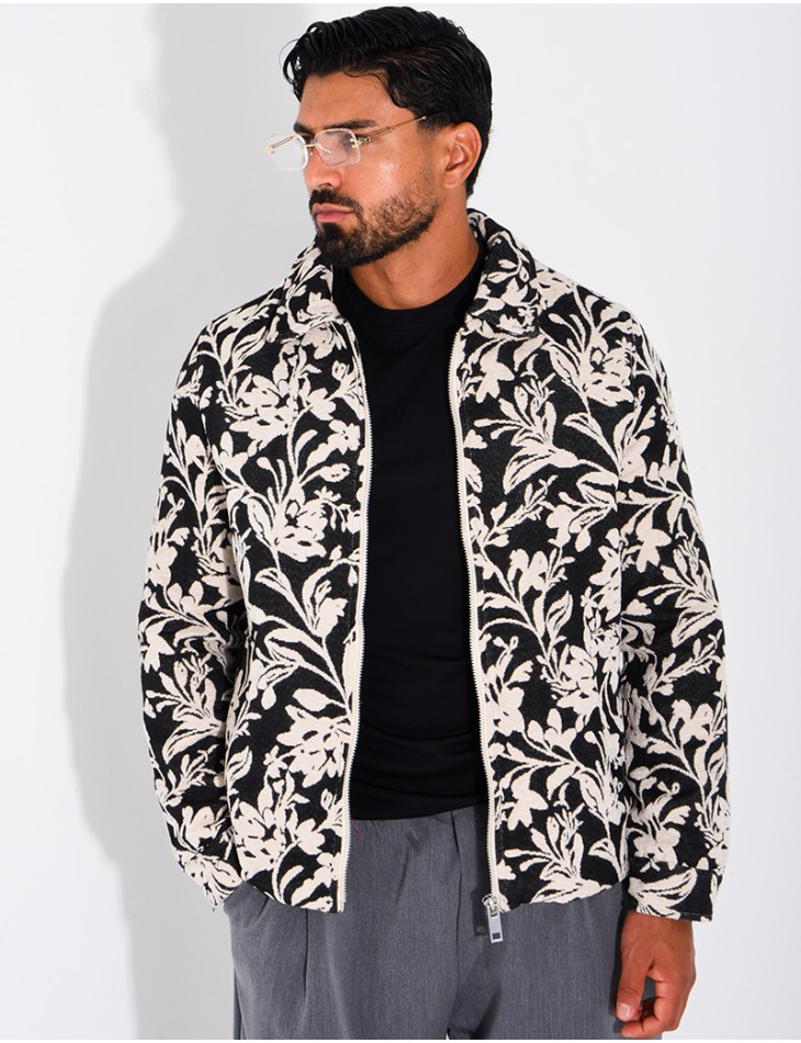 Veste homme à motifs