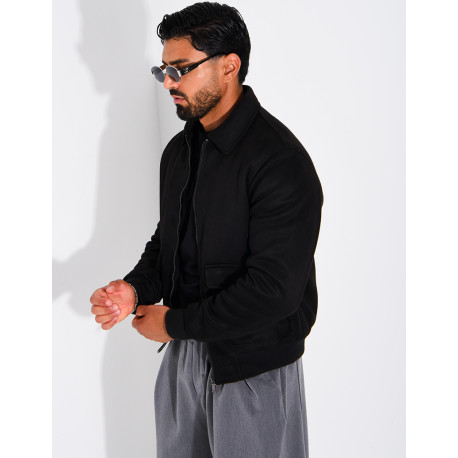 Blouson en suédine homme