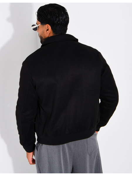 Blouson en suédine homme
