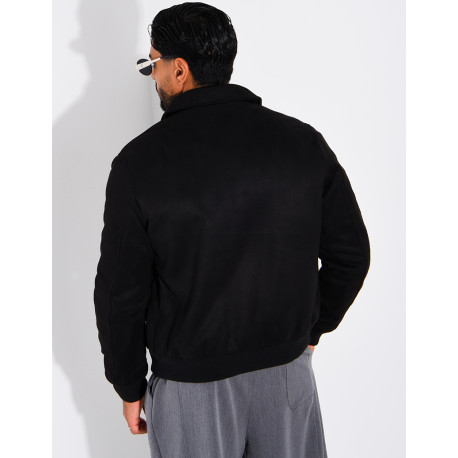 Blouson en suédine homme