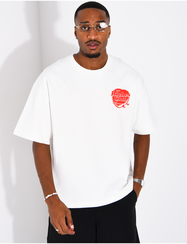Oversize-T-Shirt „Riches Club Members Only“