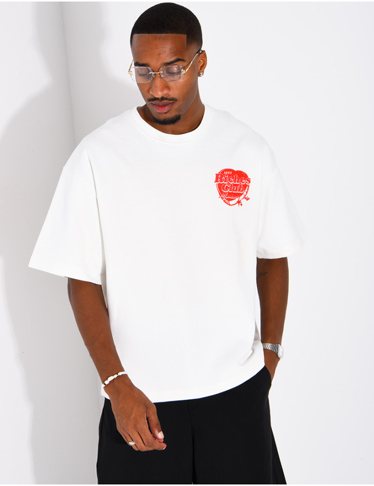 Oversize-T-Shirt „Riches Club Members Only“