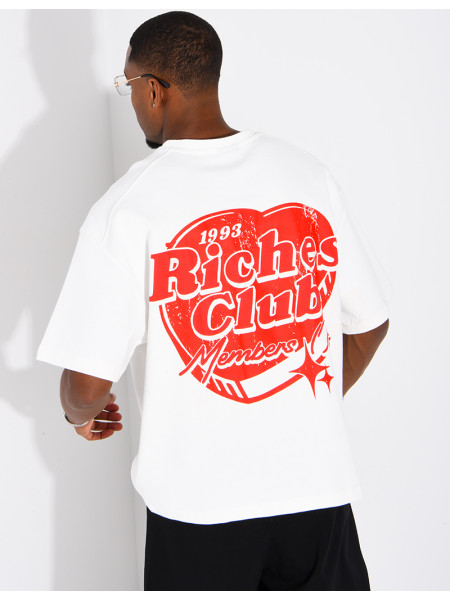 Oversize-T-Shirt „Riches Club Members Only“