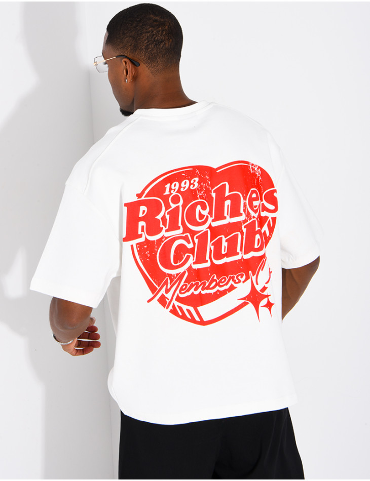 Oversize-T-Shirt „Riches Club Members Only“