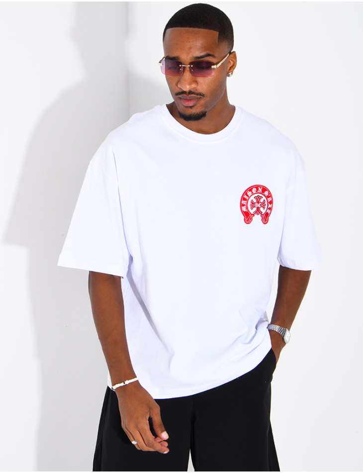 Tee-shirt oversize "Maison d'art" RICHES PARIS