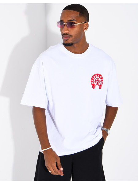 Tee-shirt oversize "Maison d'art" RICHES PARIS
