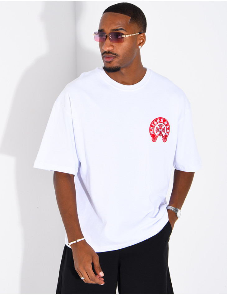Tee-shirt oversize "Maison d'art" RICHES PARIS