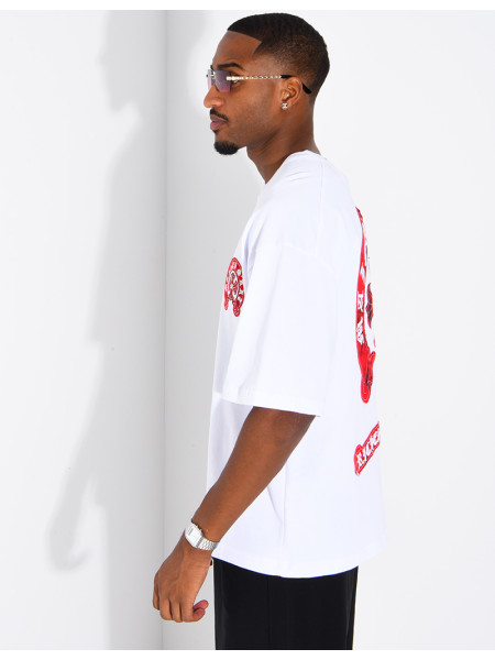 Tee-shirt oversize "Maison d'art" RICHES PARIS