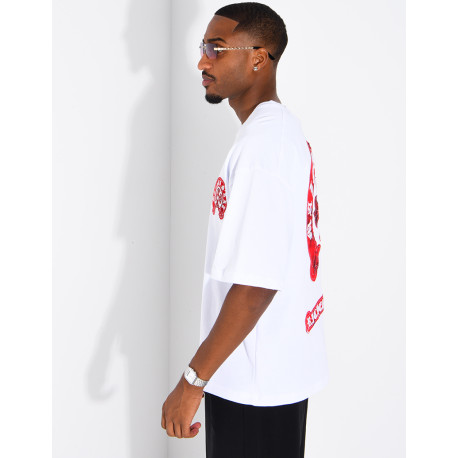 Tee-shirt oversize "Maison d'art" RICHES PARIS