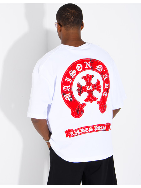 Tee-shirt oversize "Maison d'art" RICHES PARIS