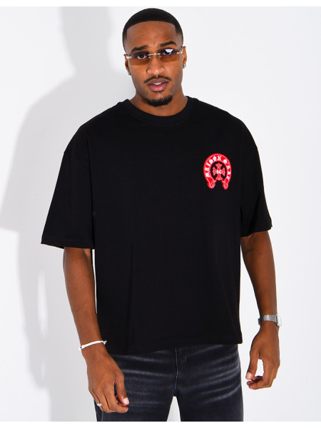 Oversize-T-Shirt „Maison d’art“ von RICHES PARIS