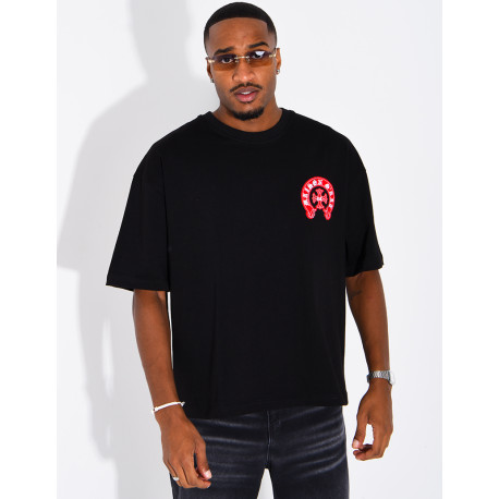 Oversize-T-Shirt „Maison d’art“ von RICHES PARIS