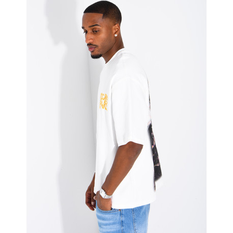 Tee-shirt oversize "Riches Paris"